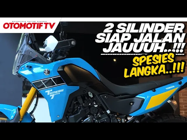 MOTOR 2 SILINDER YAMAHA YANG LANGKA, SIAP JALAN JAUH..!!! TENERE 700 2025 SKY BLUE | Otomotif TV