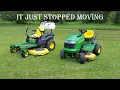 John Deere z445 - zero turn belt replacement