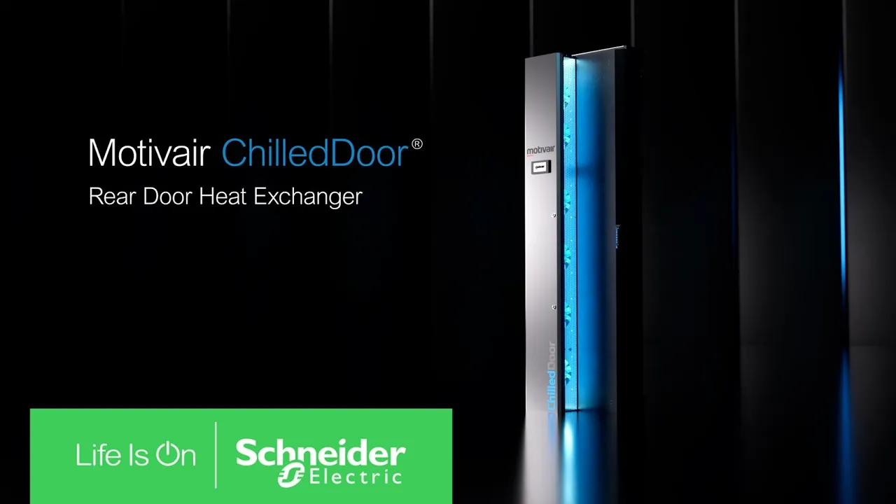 Schneider Electric ChilledDoor 3D video