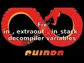 Ghidra Fix in - extraout