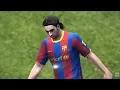 Pro Evolution Soccer 2011 - FC Barcelona vs Real Madrid Gameplay (1080p60fps)