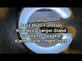G63 - Multi Function Wireless Charger Stand Speaker Alarm Clock