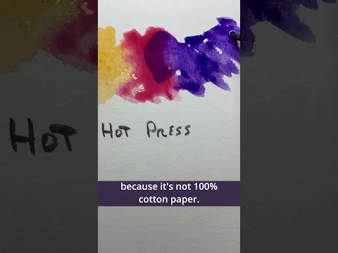 I tried Ohuhu's new watercolor paper!