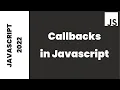 Callbacks in JavaScript Explained Important Info Darija
