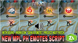 Download New MPL PH Emotes Script + Sounds | Works on Genius Emote | Project Next Patch | PARDZ Gaming MP3