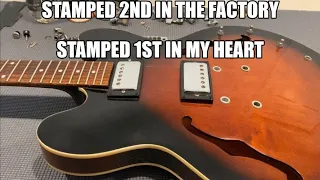 Epiphone Dot Some history a cleaning and a setup