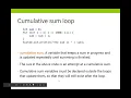 4 8 Cumulative Algorithms