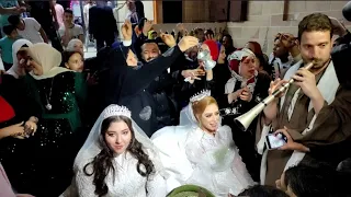 احلى فرحه فرح بنت خالتى بس فرح النهارده بعروستين اللهم بارك 