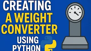 Weight converter using python Beginner