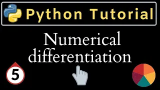 Numerical differentiation of discrete data in python complete tutorial
