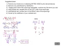 Solving Multi-Step Equations with Fractions