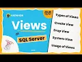 Views in SQL Server Types Create Drop Usage