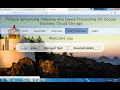 Privacy-Preserving Indexing and Query Processing for Secure Dynamic Cloud Storage