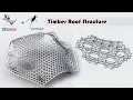 Grasshopper tutorial - modeling the complex roof of Center Pompidou metz