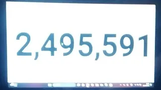 250万人突破配信 兼 日速世界1位記録用