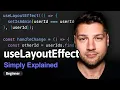 Learn React Hooks useLayoutEffect - Simply Explained
