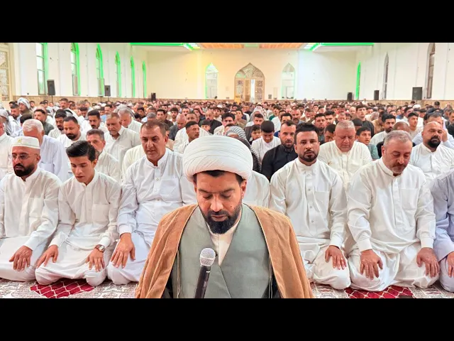 ⁣صلاة عيد الفطر المبارك (١/شوال/١٤٤٦هـ)بأمامة سماحة الشيخ عصام العادلي (دام توفيقه)