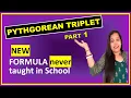 This Pythagorean triples formula you have never learnt earlier Pythagorean triplets Pythagoras theor