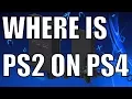 Can PS4 Play PS2 Games - How to Find PS2 Games on PS4 PSN Store Where are they