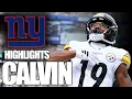 Calvin Austin III Highlights Every Catch 2025 - New York Giants 2026 NFL Free Agency