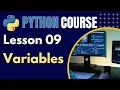 Python Lesson 09 - Variables