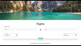 CS50 Final Project - Flight Search React App