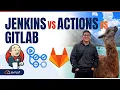 Jenkins vs GitHub Actions vs GitLab CI Creating Pipelines in SPANISH Jean Reyes