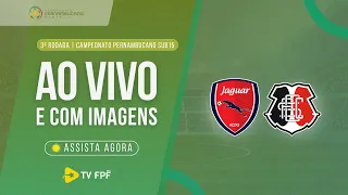LIVE AND IN ACTION JAGUAR VS SANTA CRUZ PERNAMBUCANO U15 ROUND 3
