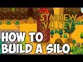 How To Build A Silo - Stardew Valley