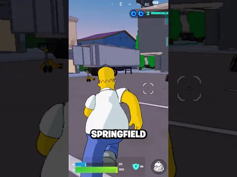 OS SIMPSONS INVADIRAM O FORTNITE RELOAD! 🍩🔥