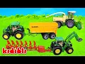Toy Tractors for Kids Farm Trucks Tractors for Toddlers Educational Farming Kidibli