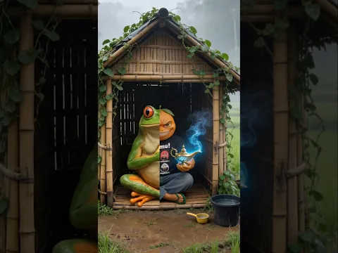 Gara-Gara Salah Minta...Udin Jadi Kodok‼️🍊💥🐸 #ai #animasi #lucu