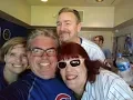 Watching a Cubs Game from a Private Suite