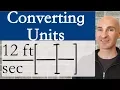 Dimensional Analysis Easy Method for Math Converting Units