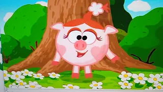 Обзор на DVD диск Смешарики Новые приключения Новогодний эфир 