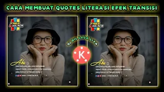 Download Cara Membuat Video Quotes Literasi Dj Dil Laga Liya Efek Transisi Mengikuti Beat Musik Kekinian. MP3