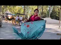 Bailando flamenco en el centro de Sevilla