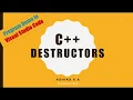C Destructors Program Demo in VS Code FreeLearn365
