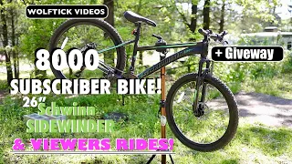 Schwinn Sidewinder Initial Impressions plus Viewers Rides