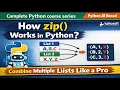 How zip Works in Python Combine Multiple Lists Like a Pro python AI based