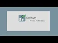 4 Selenium WebDriver Java Firefox Profile
