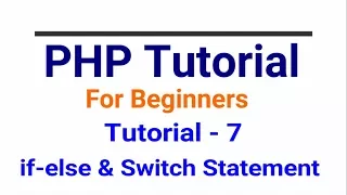 PHP tutorial in Hindi part - 7