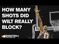 How Many Blocks Did Wilt Chamberlain Have