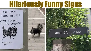 Hilariously Funny Signs You Need To See