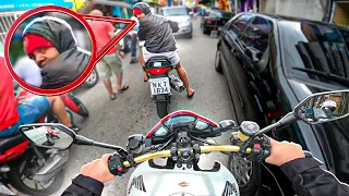 PRIMEIRA VEZ DE CB1000 NA FAVELA