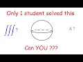 The hardest question on the hardest calc 3 test