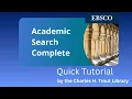 Ebscohost Academic Search Complete