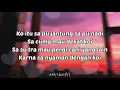 Download Lagu Dengan Koi - Bagarap ( lyrics video )