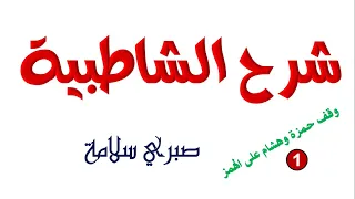 الدرس 37 من شرح الشاطبية وقف حمزة وهشام علي الهمز 1 د صبري سلامة 