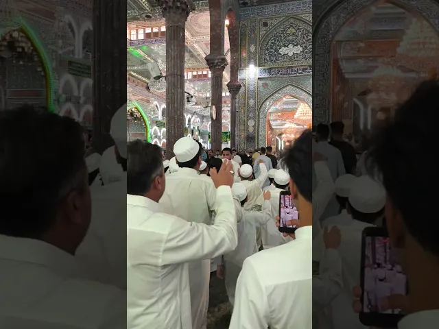 ⁣بايعنا الإمام علي والحسين والعباس بالثبات على محبتهم ونصرتهم
